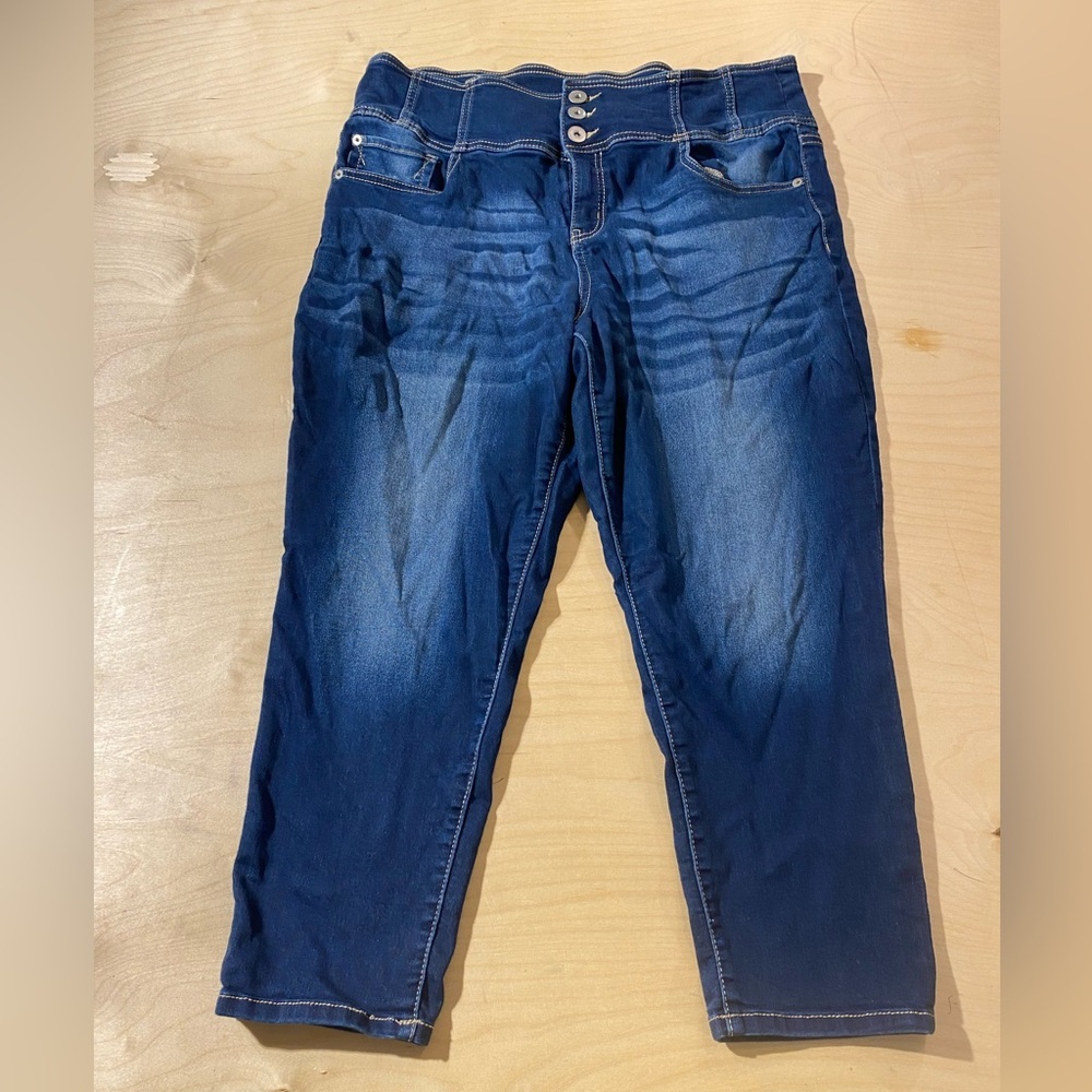 NOBO High Rise Sculpting Skinny Crop Pants size 21 (EQ)